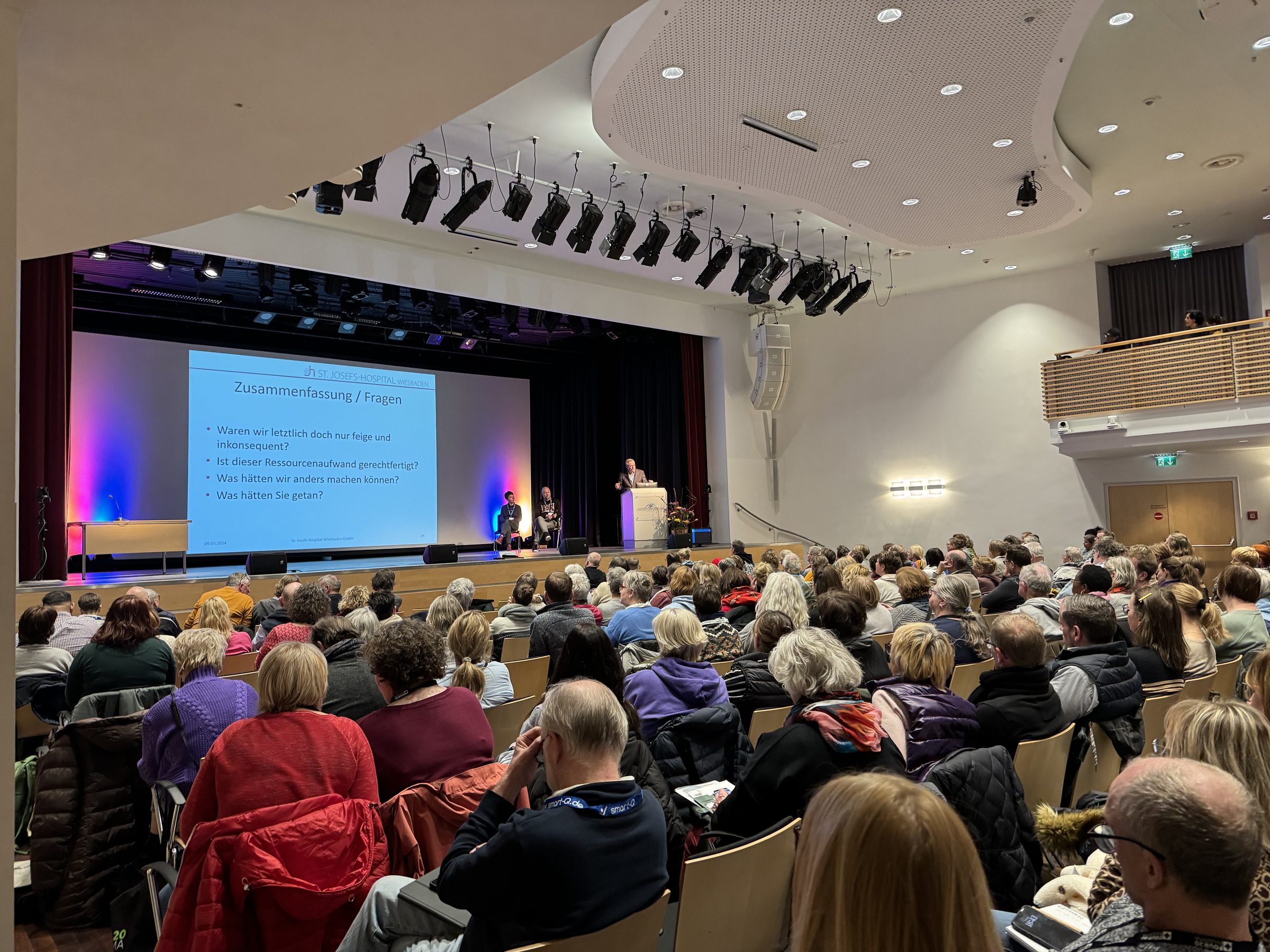 Vortrag während der Sylter Woche der Anästhesiologie